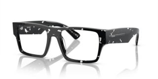 Occhiali da Vista Prada 0PR A08V Uomo | Havana Black Transparent