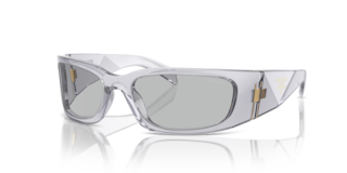 Occhiali da Sole Prada Donna PR A14S Grigio Trasparente | Originali