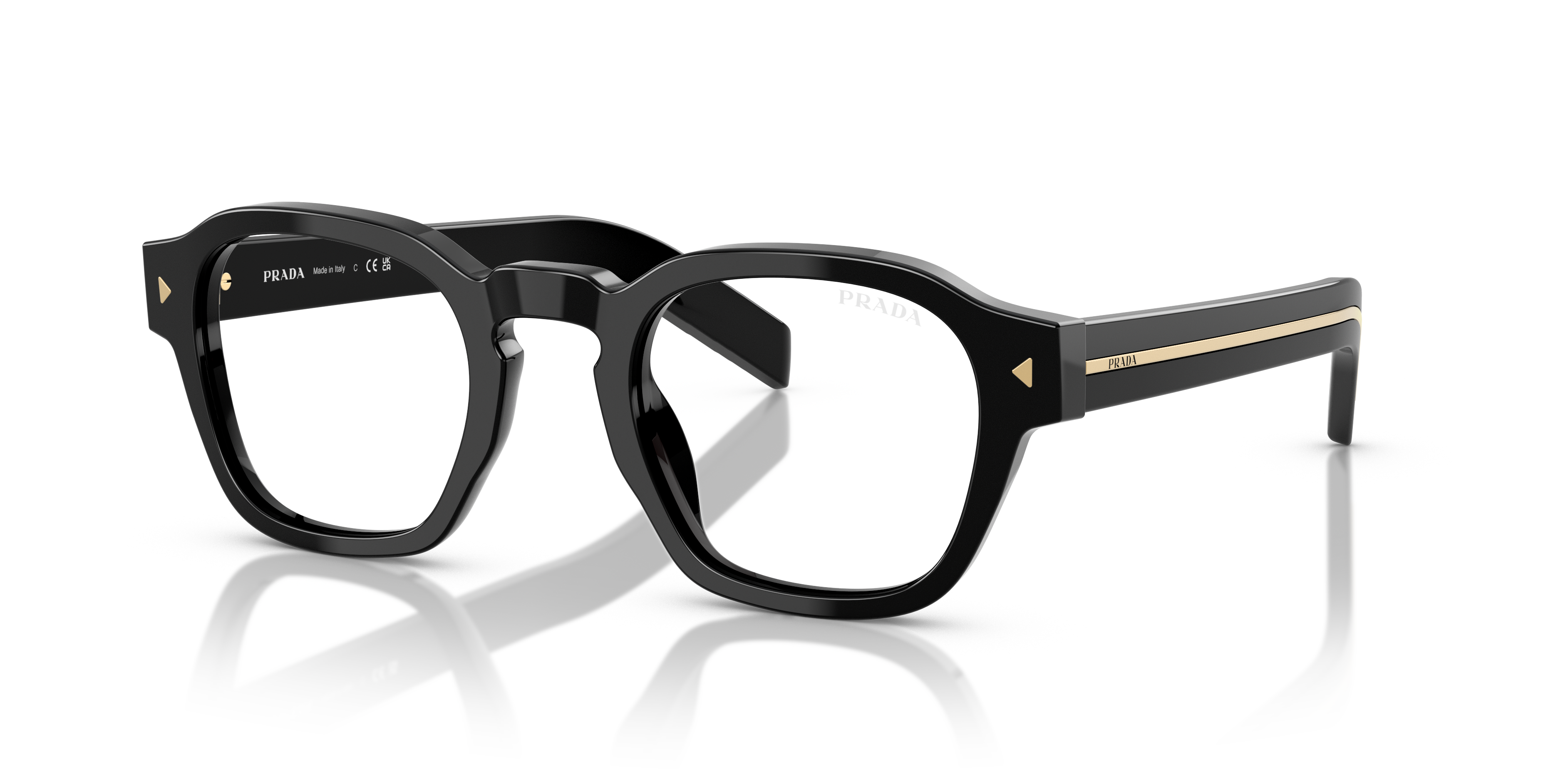 Occhiali da Sole Prada A16S Uomo Transparent Clay | Spedizione Veloce
