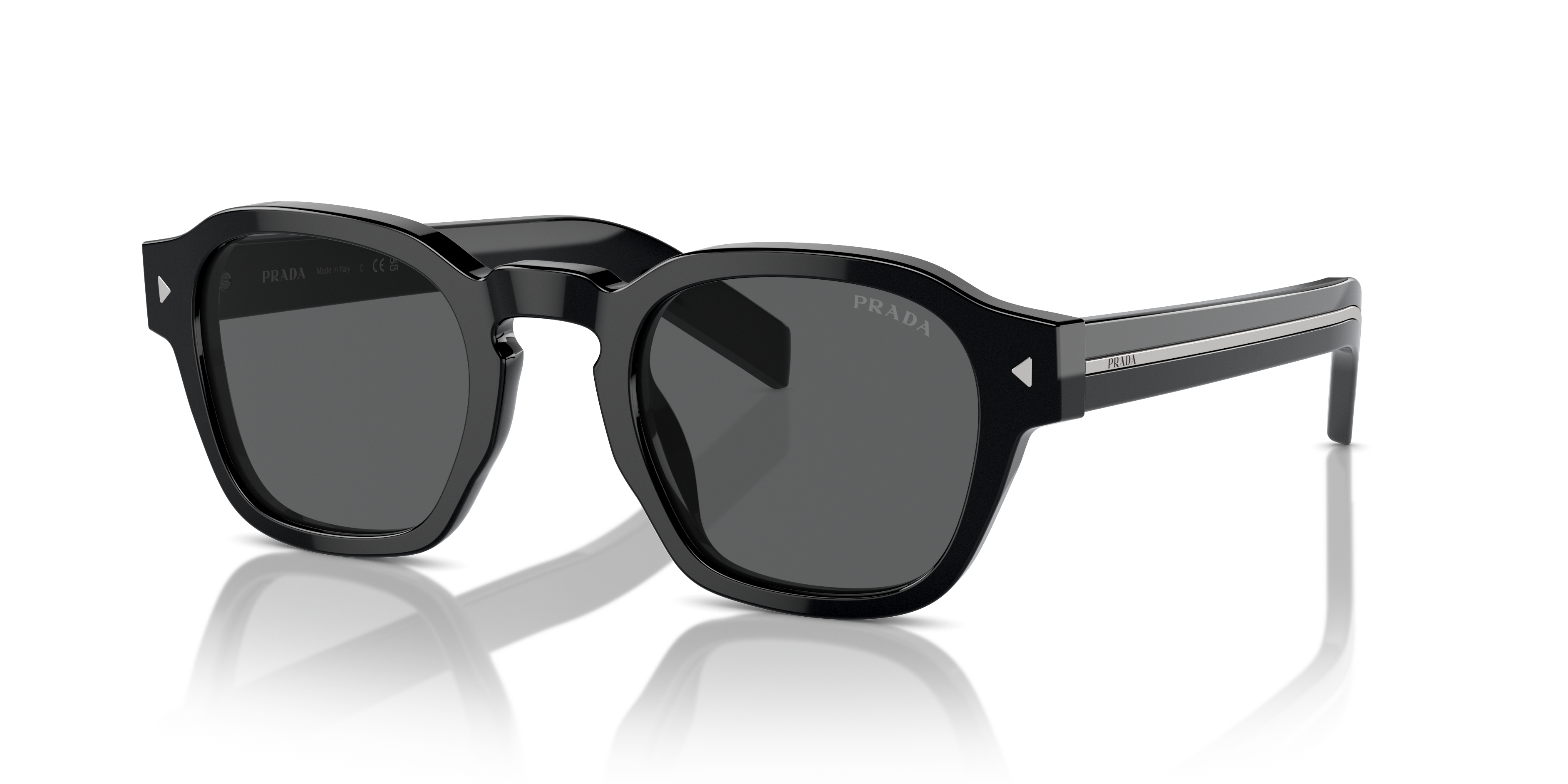 Occhiali da Sole Prada A16S Uomo Transparent Clay | Spedizione Veloce
