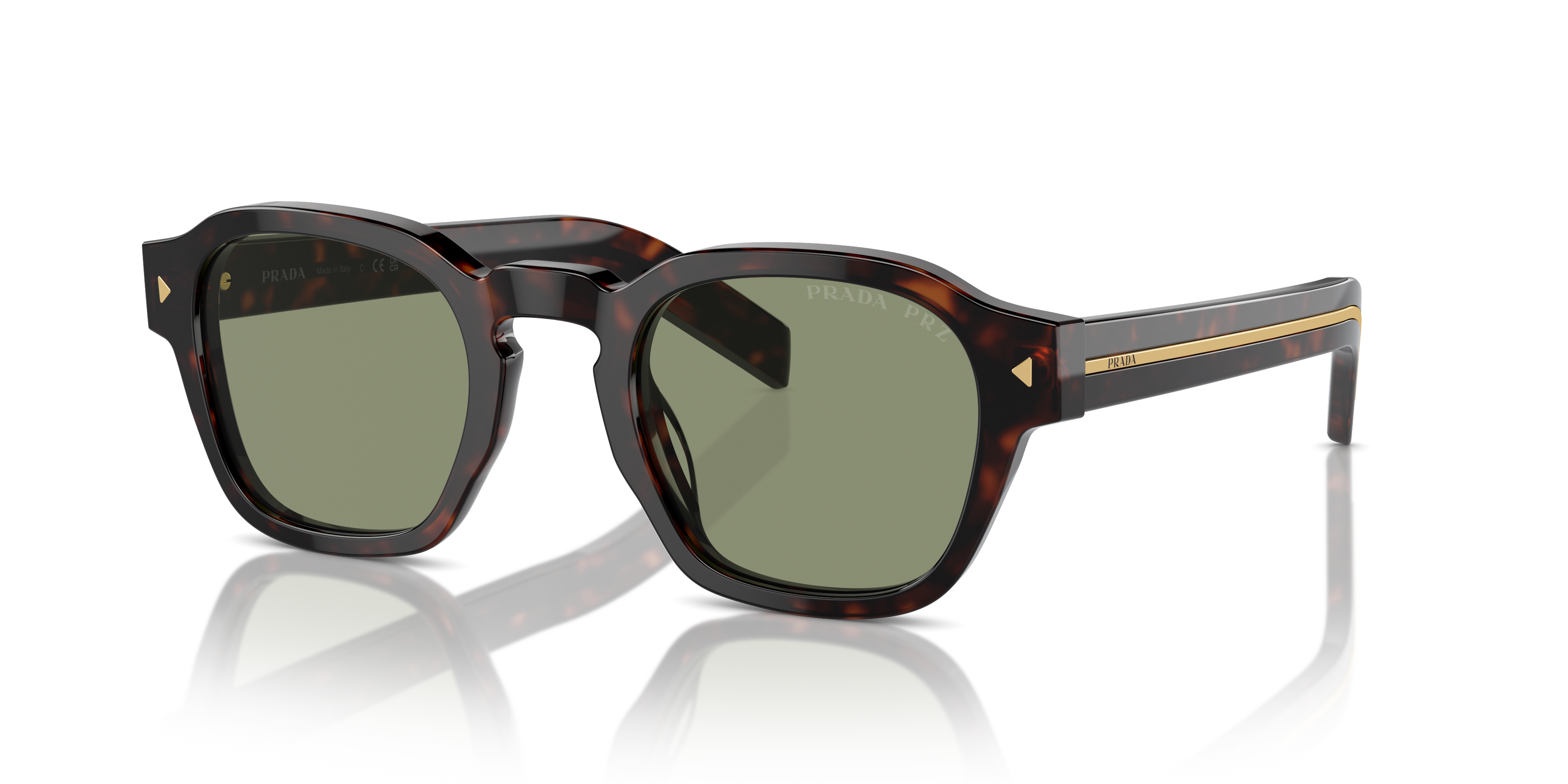 Occhiali da Sole Prada A16S Uomo Transparent Clay | Spedizione Veloce