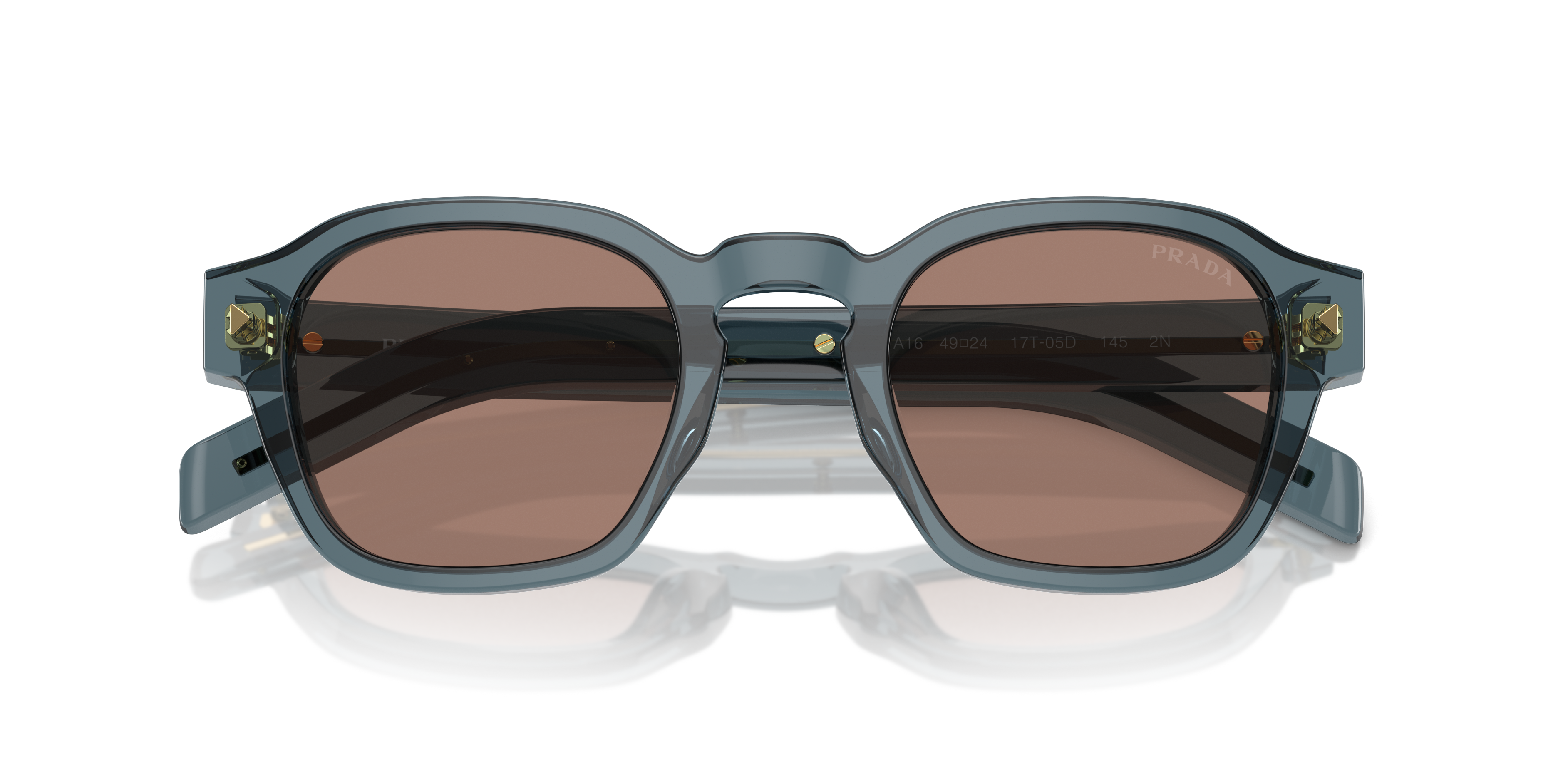 Occhiali da Sole Prada A16S Uomo Transparent Clay | Spedizione Veloce