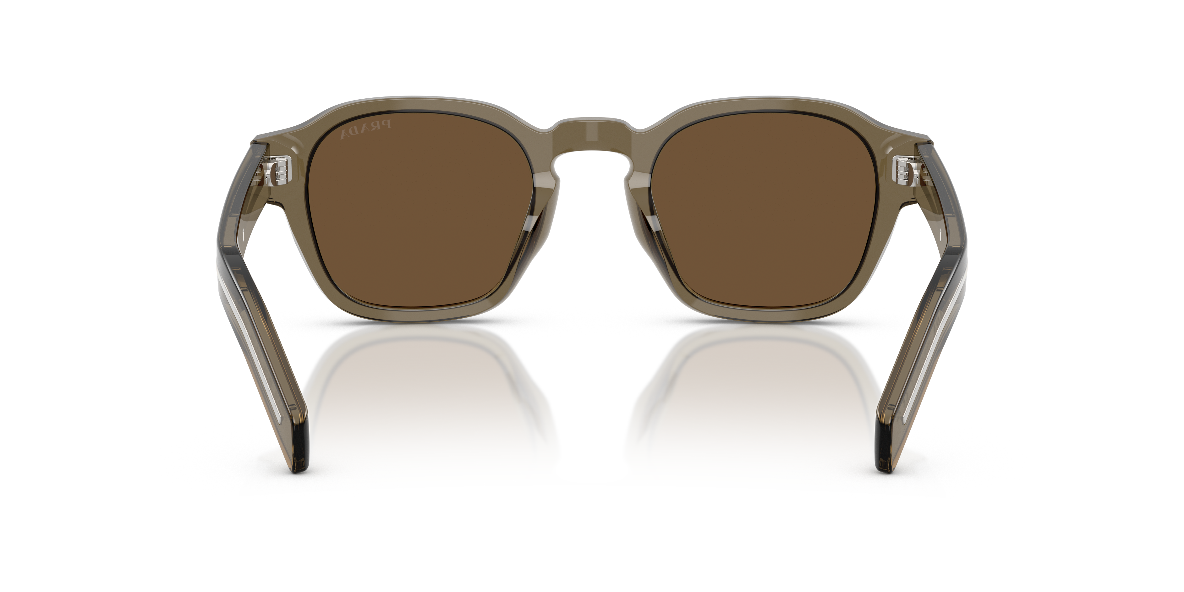 Occhiali da Sole Prada A16S Uomo Transparent Clay | Spedizione Veloce