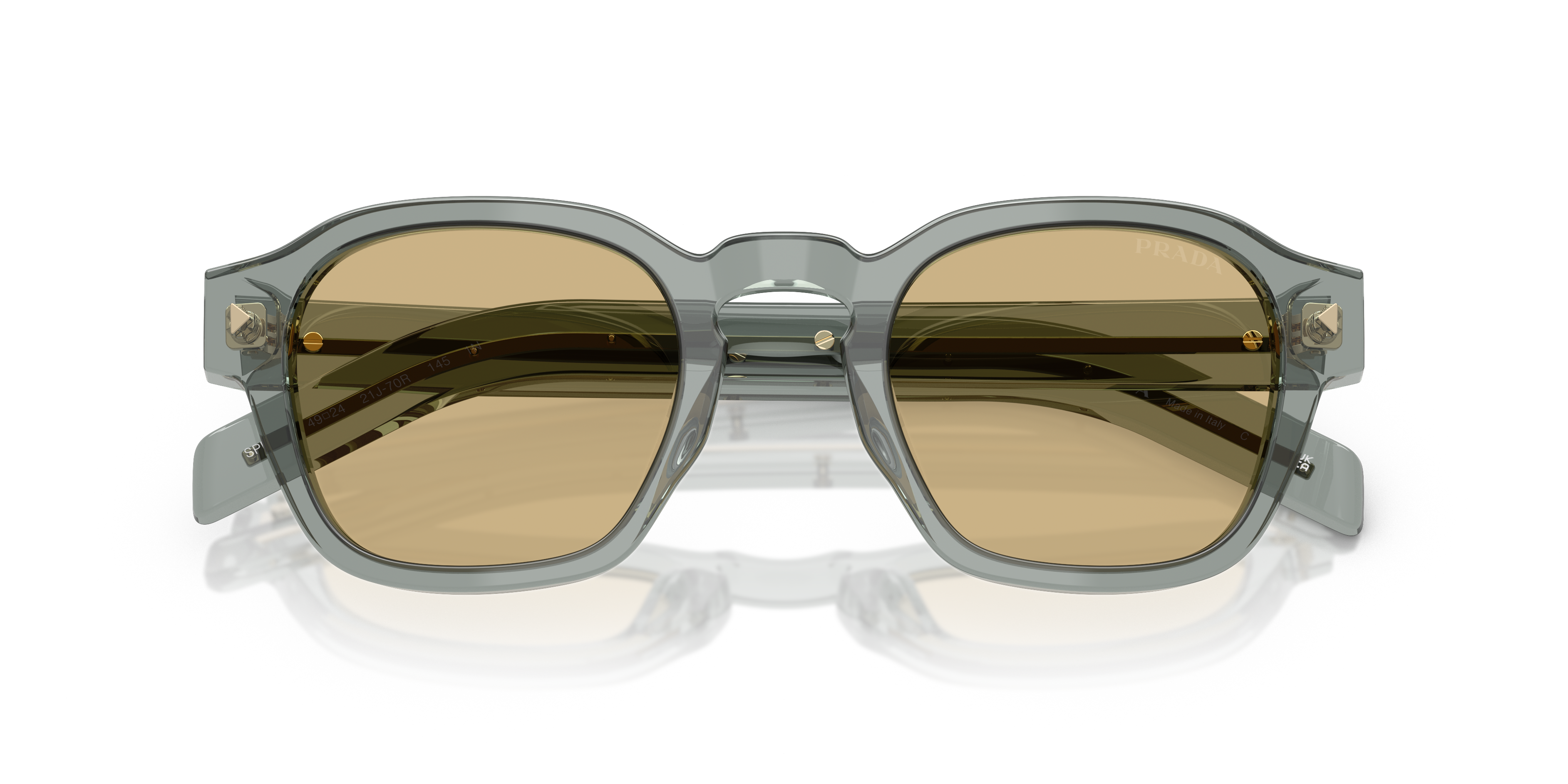 Occhiali da Sole Prada A16S Uomo Transparent Clay | Spedizione Veloce