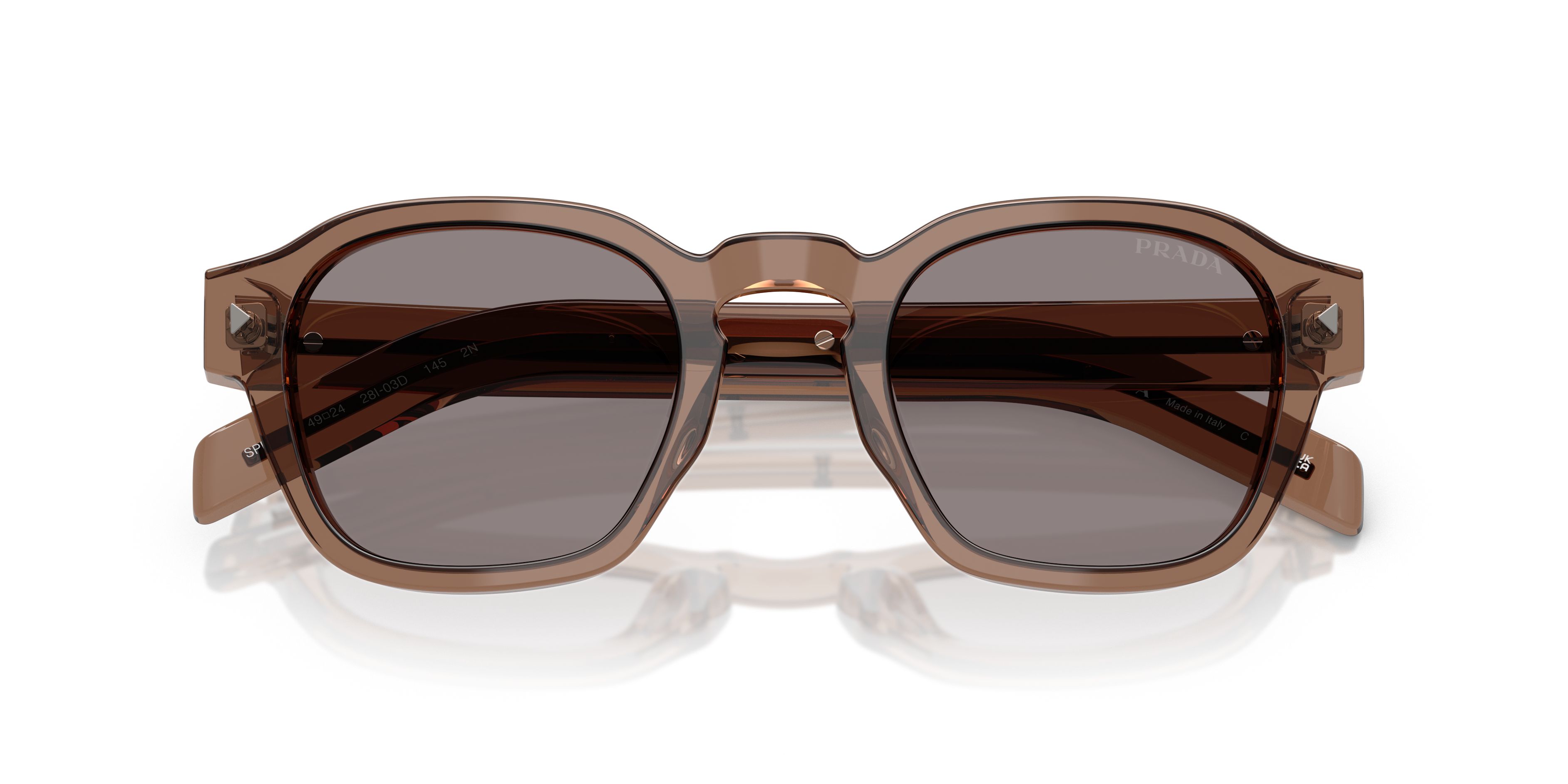 Occhiali da Sole Prada A16S Uomo Transparent Clay | Spedizione Veloce