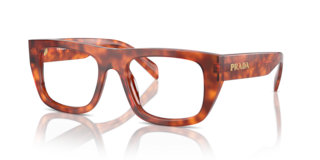 Prada Occhiali da Vista Donna 0PR A17V Cognac Tortoise