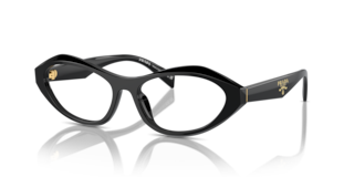Occhiali da Vista Donna Prada 0PR A21V Neri - Eleganza Inconfondibile