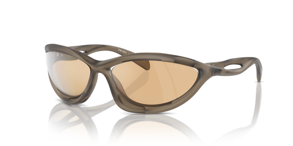 Occhiali da Sole Prada Uomo PR A26S Loden Frosted - Stile Originale