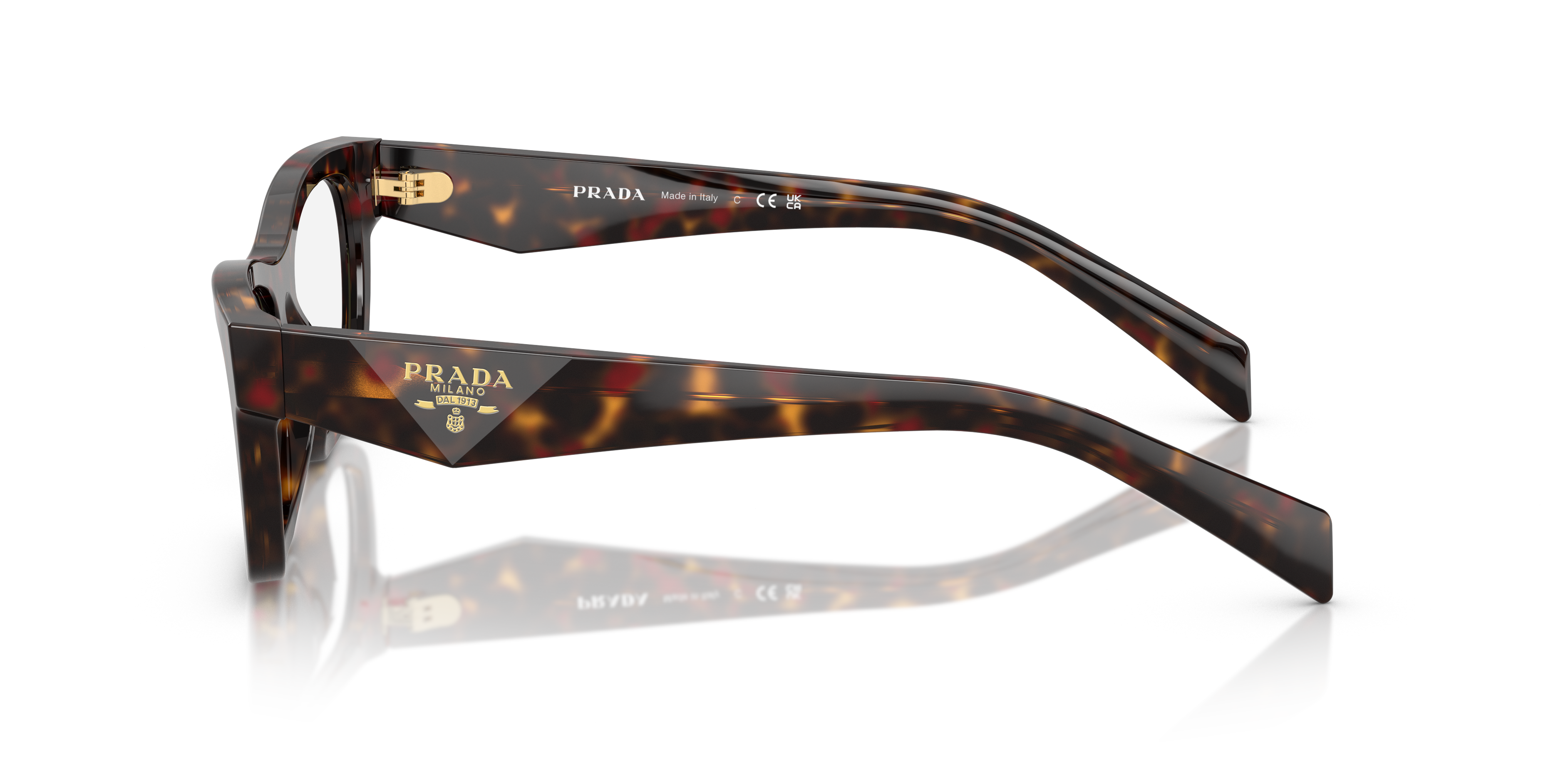 Occhiali da Sole Prada Donna PR B01V Poppy Tortoise/Bordeaux