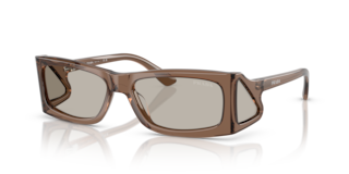 Occhiali da Sole Prada Uomo 0PR B03S Transparent Brown | Originali