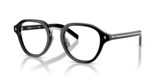 Occhiali da Vista Prada 0PR C05V Uomo Neri | Eleganza Raffinata