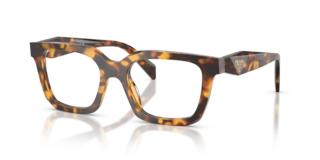 Prada 0PR C08V Occhiali da Vista Donna Honey Tortoise | Icona di Stile