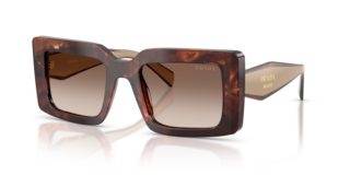 Occhiali da Sole Prada Donna 0PR D01S Caramel Tortoise | Stile Iconico