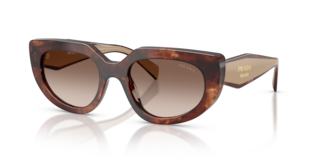 Occhiali da sole Prada PR D02S donna Caramel Tortoise - Originali