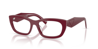 Prada 0PR D09V Occhiali da Vista Donna Marsala | Eleganza Moderna