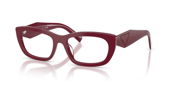 Prada 0PR D09V Occhiali da Vista Donna Marsala | Eleganza Moderna