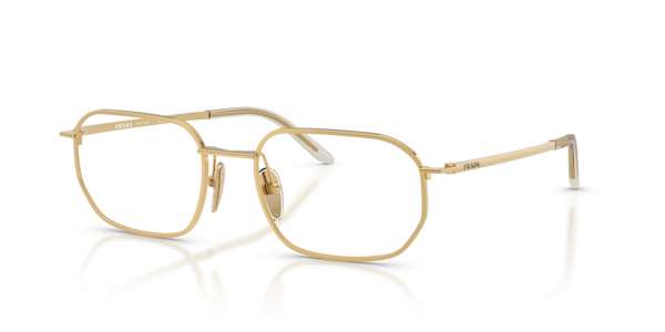 Occhiali da Vista Prada 0PR D51V Uomo Gold | Eleganza Iconica