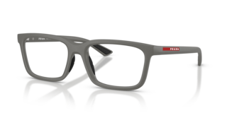 Occhiali da Vista Uomo Prada Linea Rossa 0PS 02SV Grigio Metallo