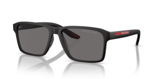 Occhiali da Sole Prada Linea Rossa PS 05YS Uomo Black Rubber Originali