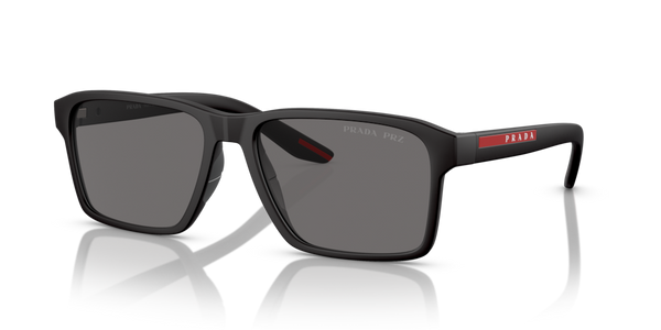 Occhiali da Sole Prada Linea Rossa PS 05YS Uomo Black Rubber Originali