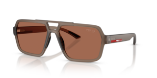 Occhiali da Sole Prada Linea Rossa 0PS A06S Uomo - Transparent Brown