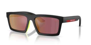 Occhiali da Sole Prada Linea Rossa Uomo PS A07S Nero Opaco