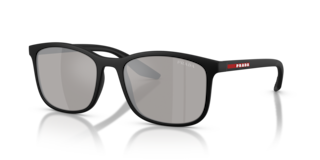 Occhiali da Sole Prada Linea Rossa 0PS A08S Nero Opaco Uomo - Original