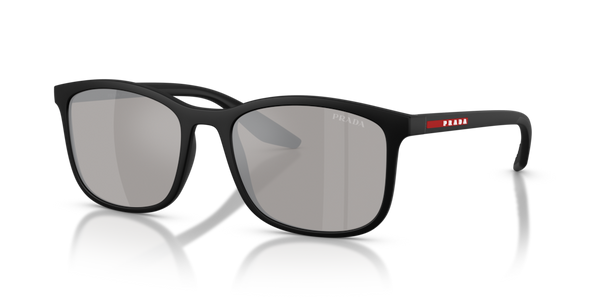 Occhiali da Sole Prada Linea Rossa 0PS A08S Nero Opaco Uomo - Original
