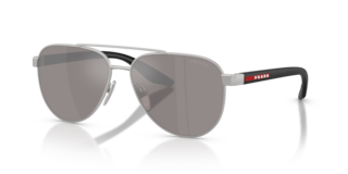 Occhiali da Sole Prada Linea Rossa 0PS A52S Uomo Grigio Opaco