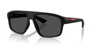 Occhiali da Sole Uomo Prada Linea Rossa PS B02S Nero Opaco