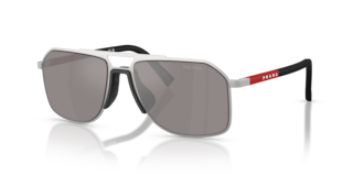 Occhiali da Sole Uomo Prada Linea Rossa PS B51S Matte Silver