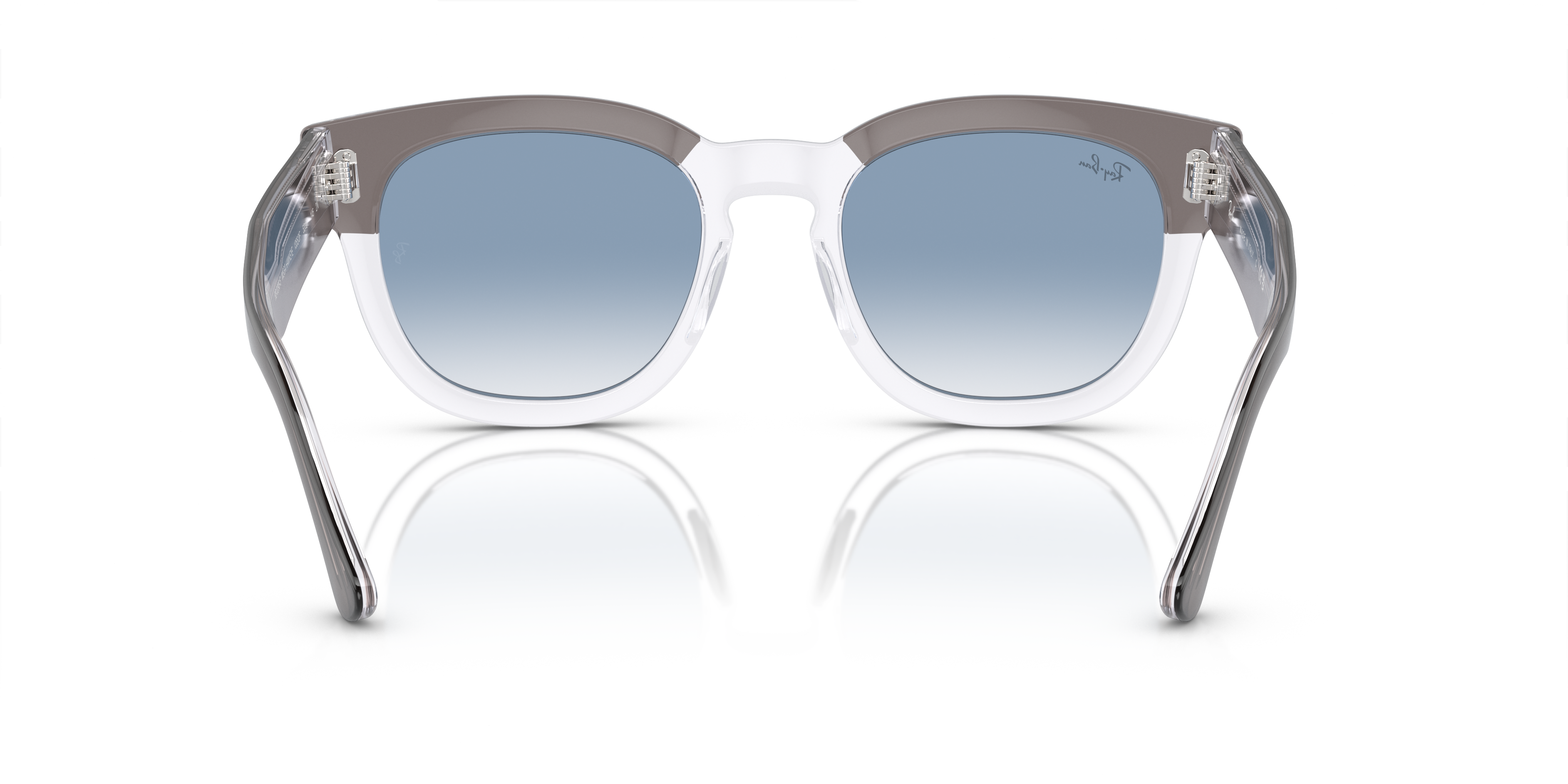RAY-BAN RB 0298S MEGA HAWKEYE 1292M2 HAVANA ON TRANSPARENT BROWN | UNISEX SUNGLASSES 