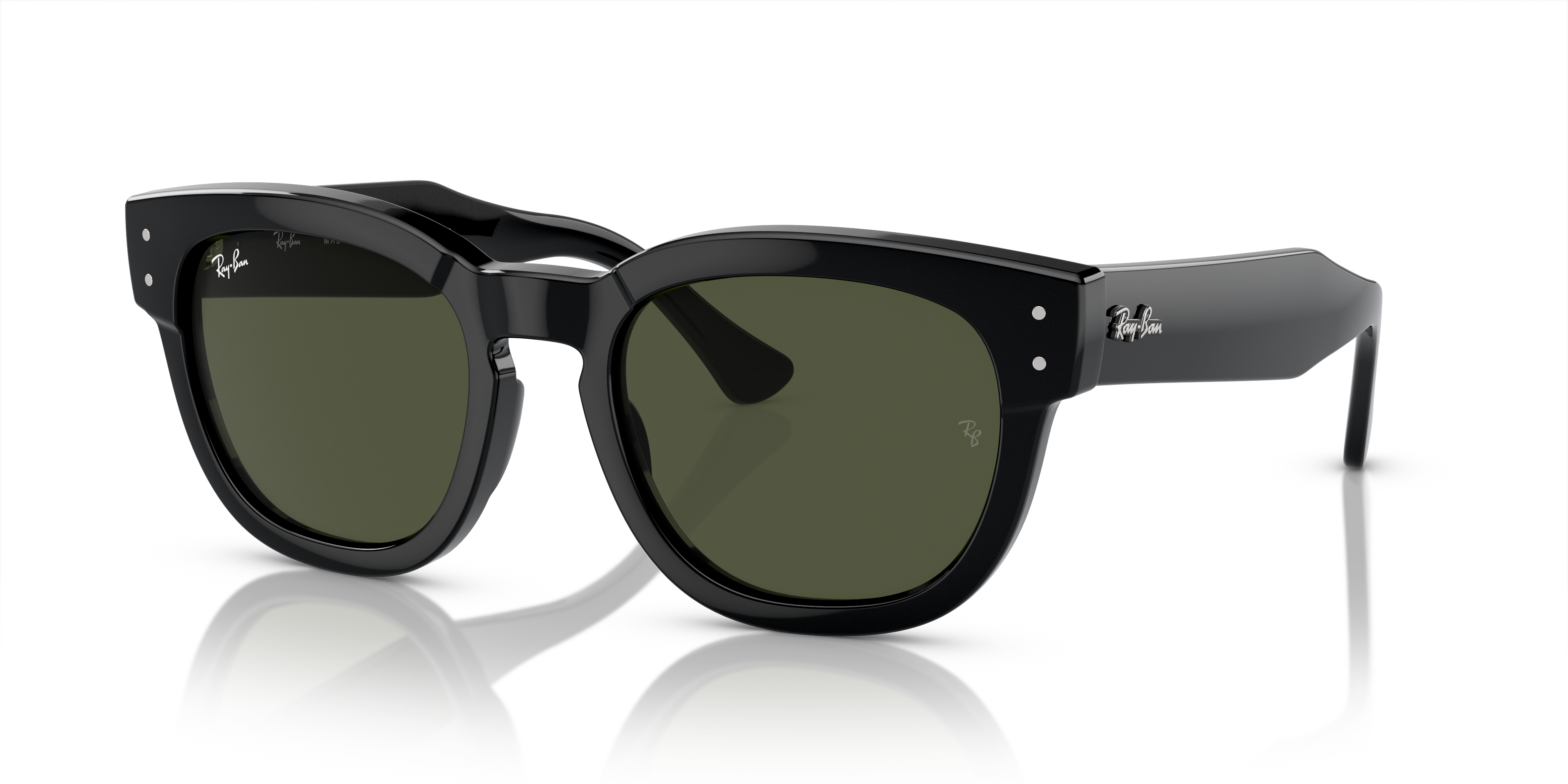 RAY-BAN RB 0298S MEGA HAWKEYE 1292M2 HAVANA ON TRANSPARENT BROWN | UNISEX SUNGLASSES 