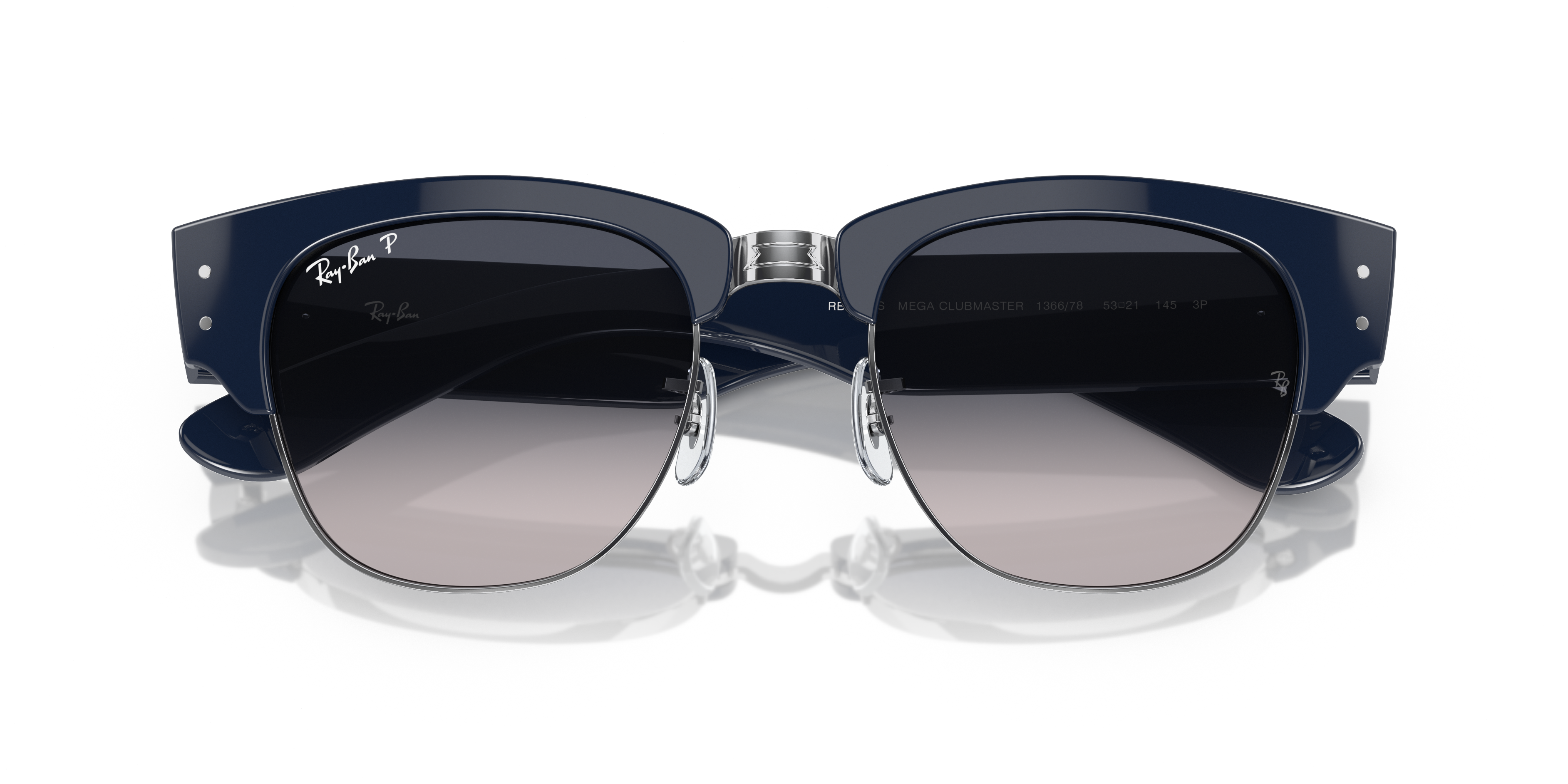 Occhiali da sole Ray-Ban Mega Clubmaster Havana 0RB0316S Unisex