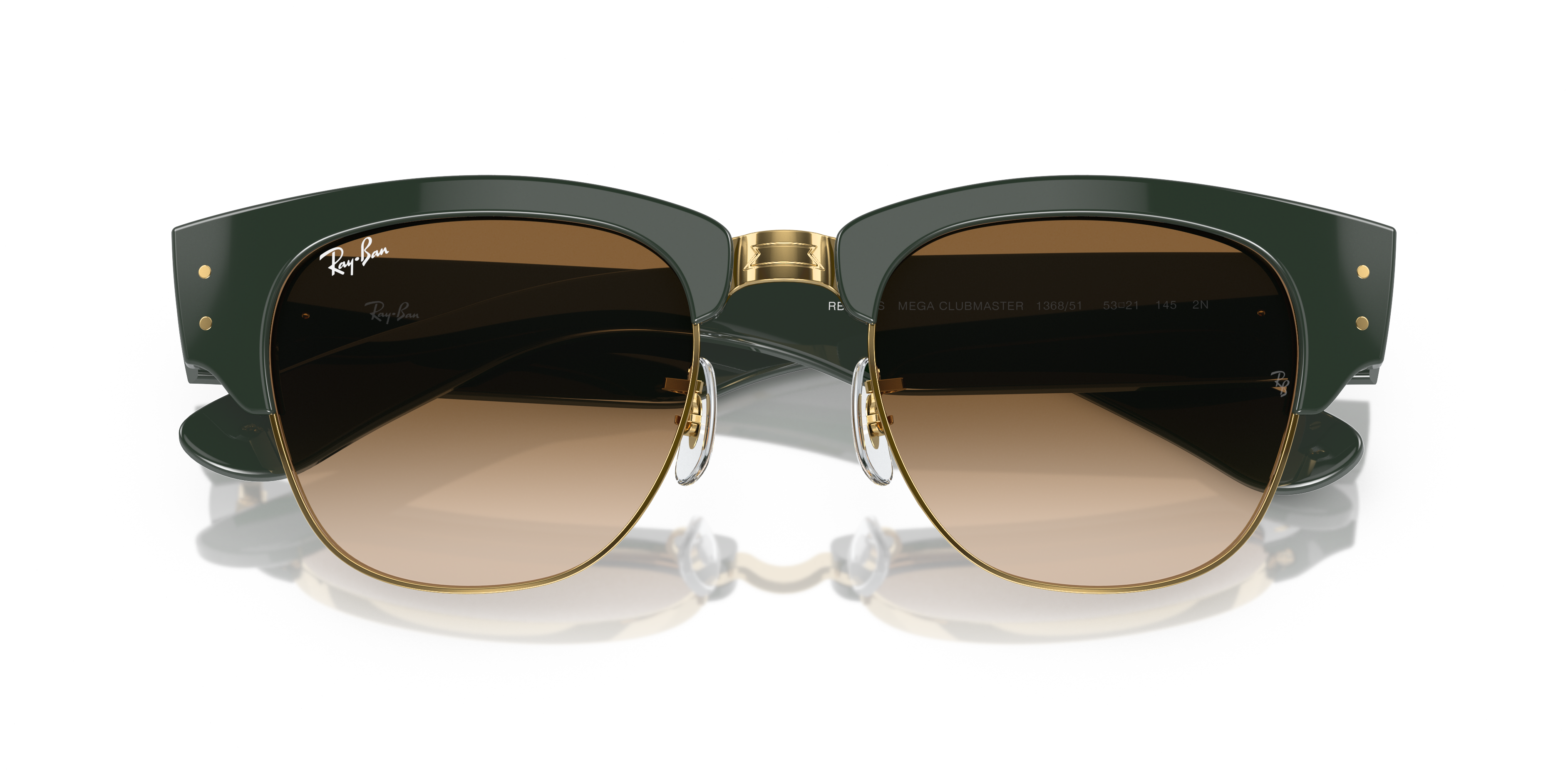 Occhiali da sole Ray-Ban Mega Clubmaster Havana 0RB0316S Unisex