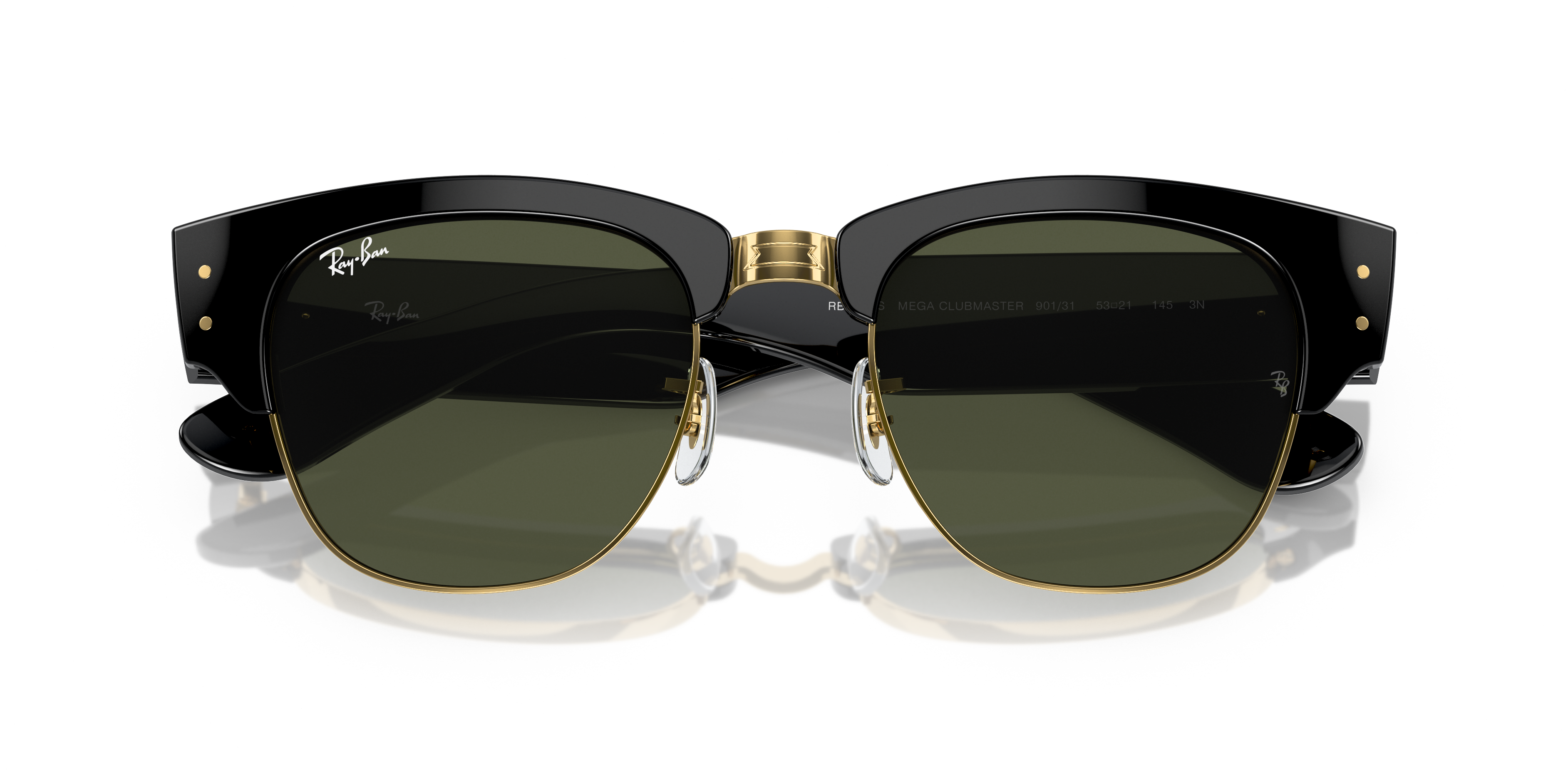Occhiali da sole Ray-Ban Mega Clubmaster Havana 0RB0316S Unisex