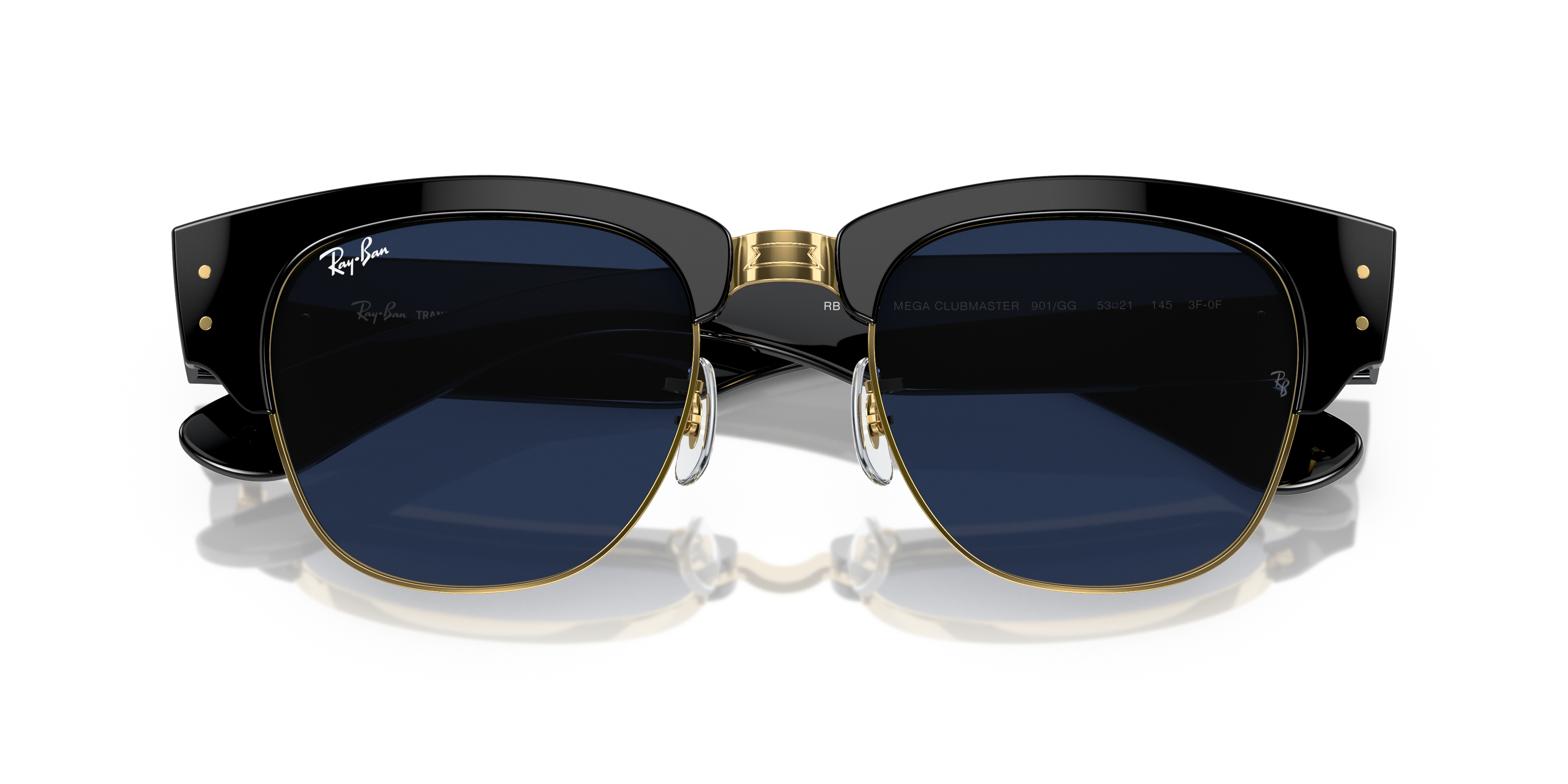 Occhiali da sole Ray-Ban Mega Clubmaster Havana 0RB0316S Unisex