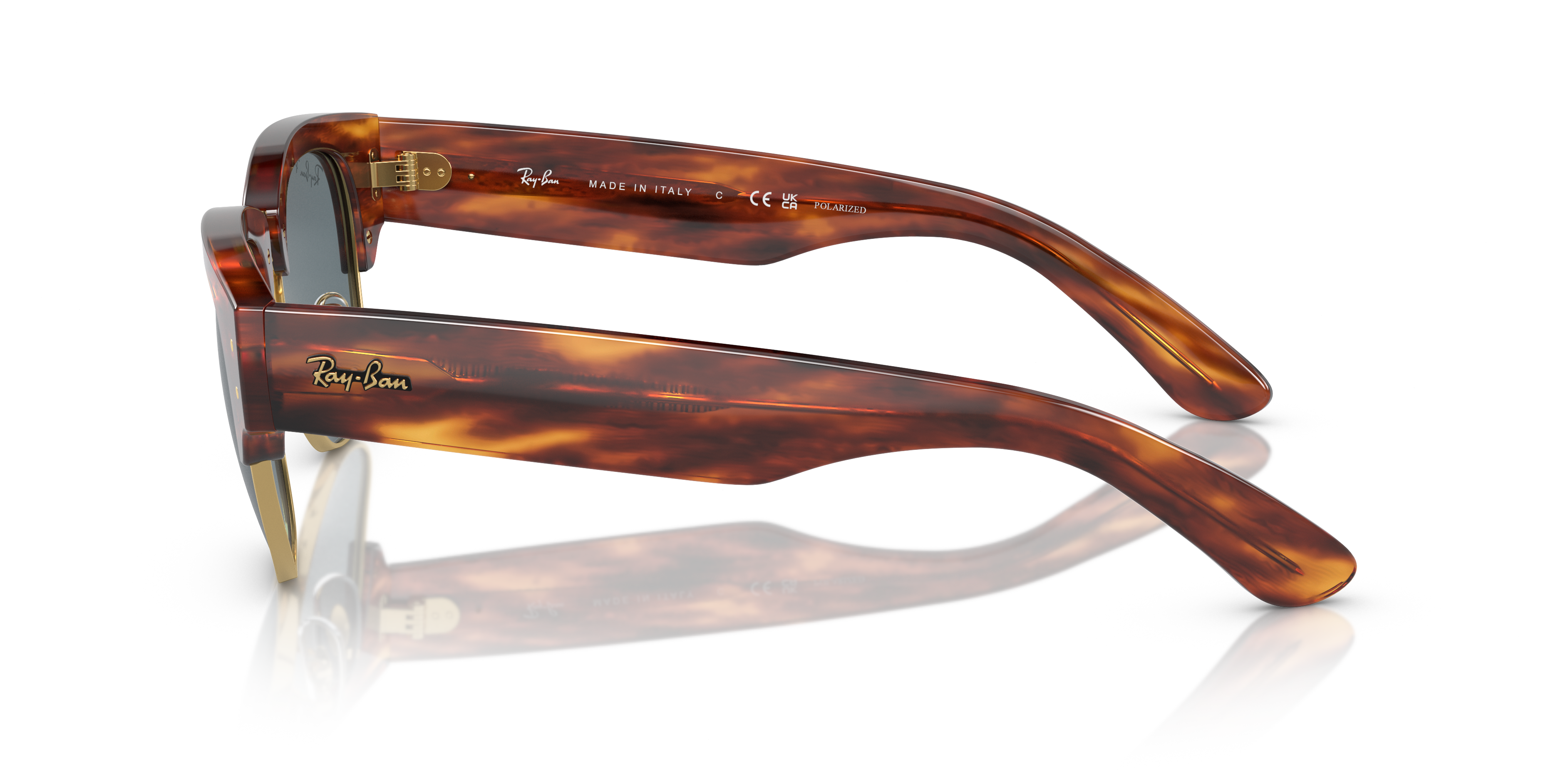 Occhiali da sole Ray-Ban Mega Clubmaster Havana 0RB0316S Unisex