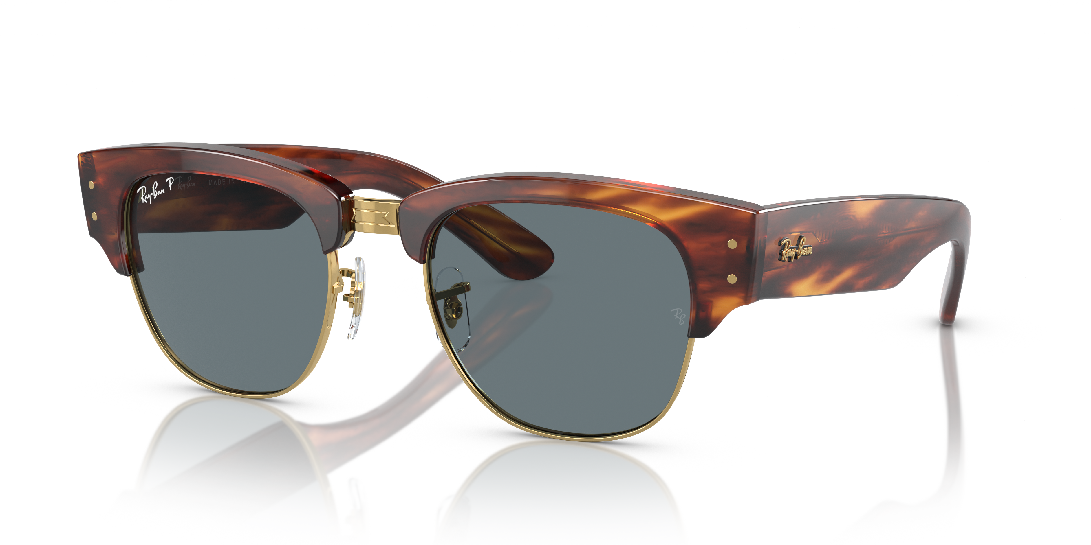 Occhiali da sole Ray-Ban Mega Clubmaster Havana 0RB0316S Unisex