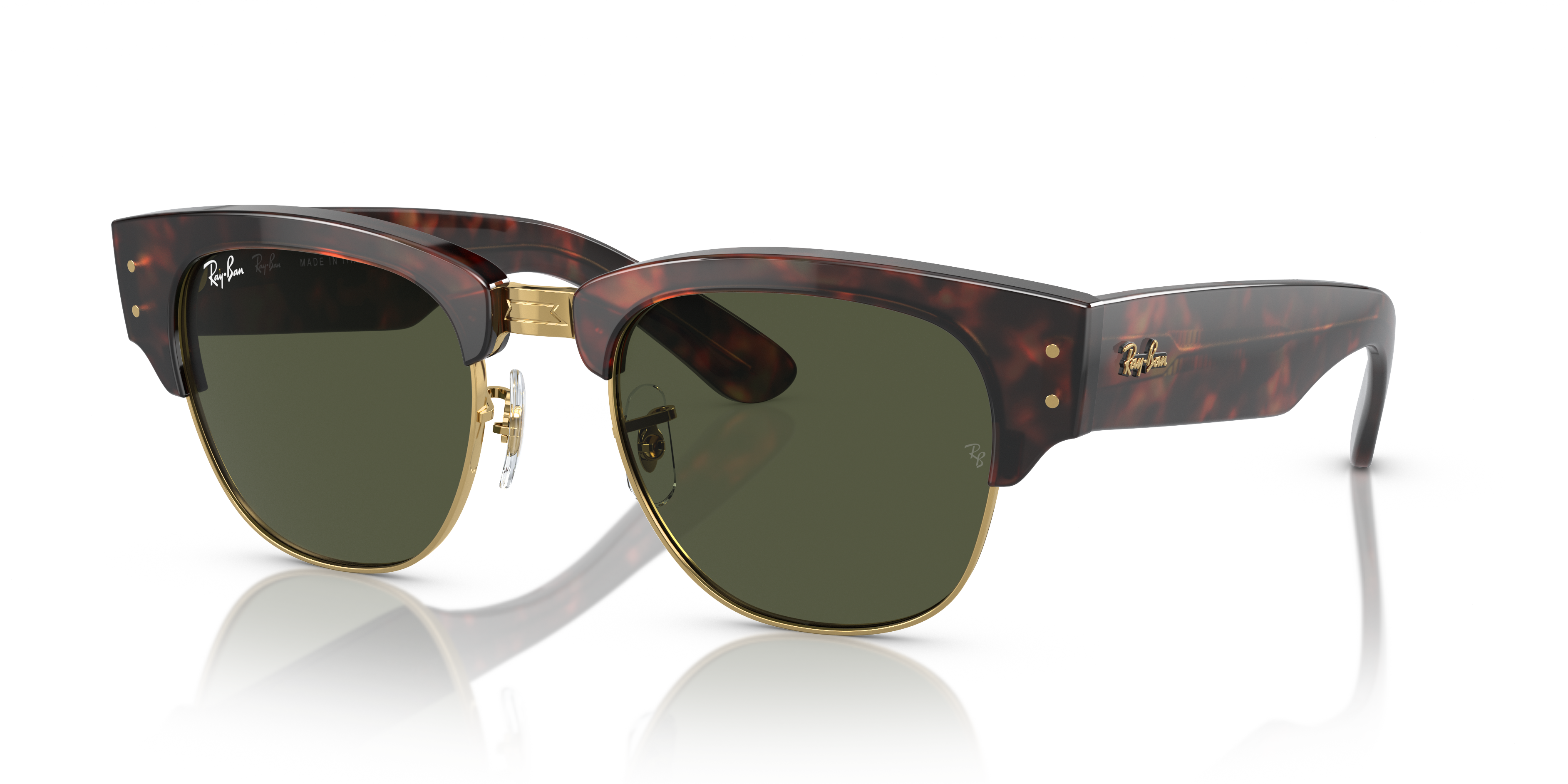 Occhiali da sole Ray-Ban Mega Clubmaster Havana 0RB0316S Unisex