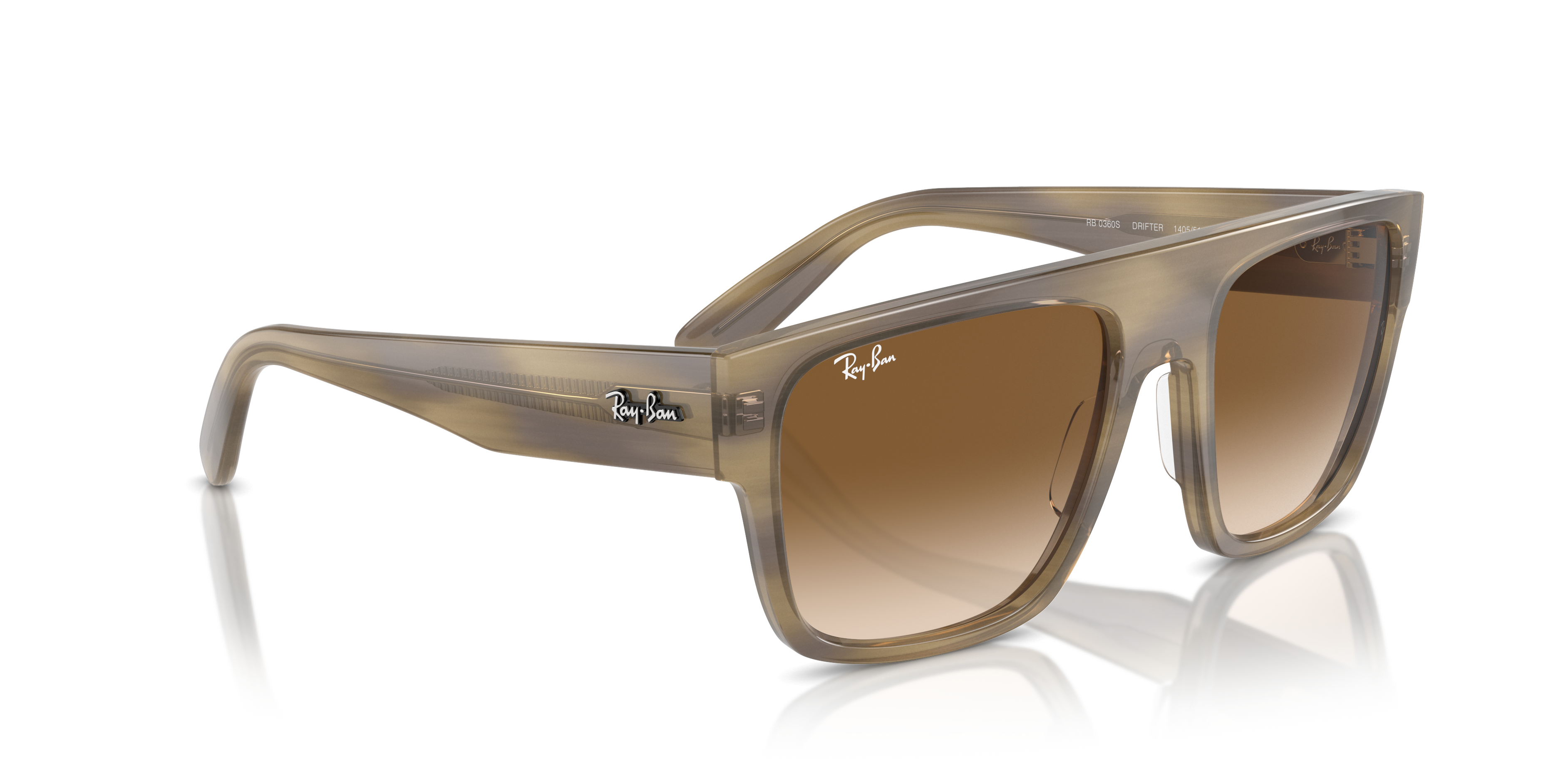Occhiali da Sole Ray-Ban Drifter Striped Green | Unisex 0RB0360S