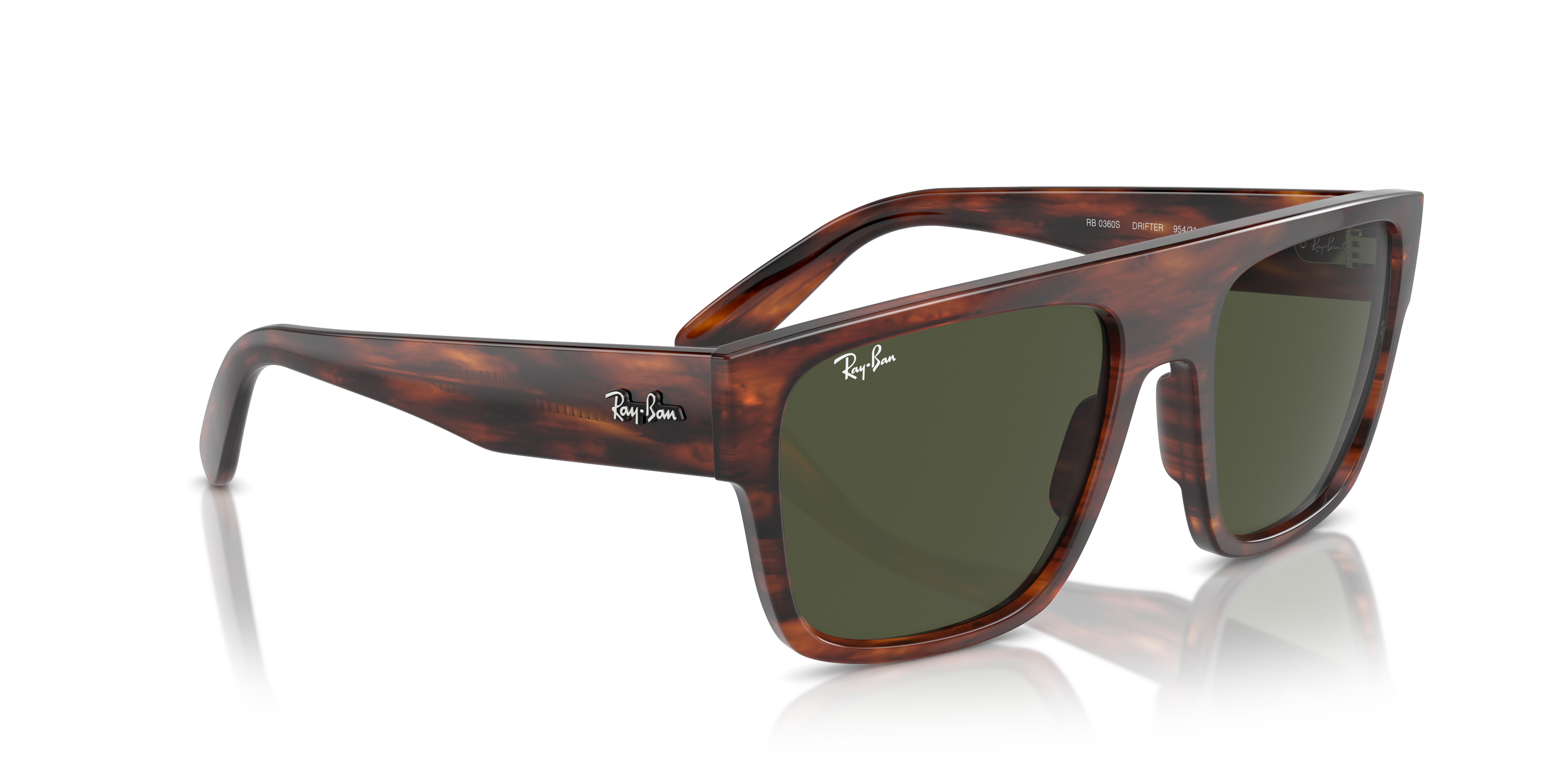 Occhiali da Sole Ray-Ban Drifter Striped Green | Unisex 0RB0360S