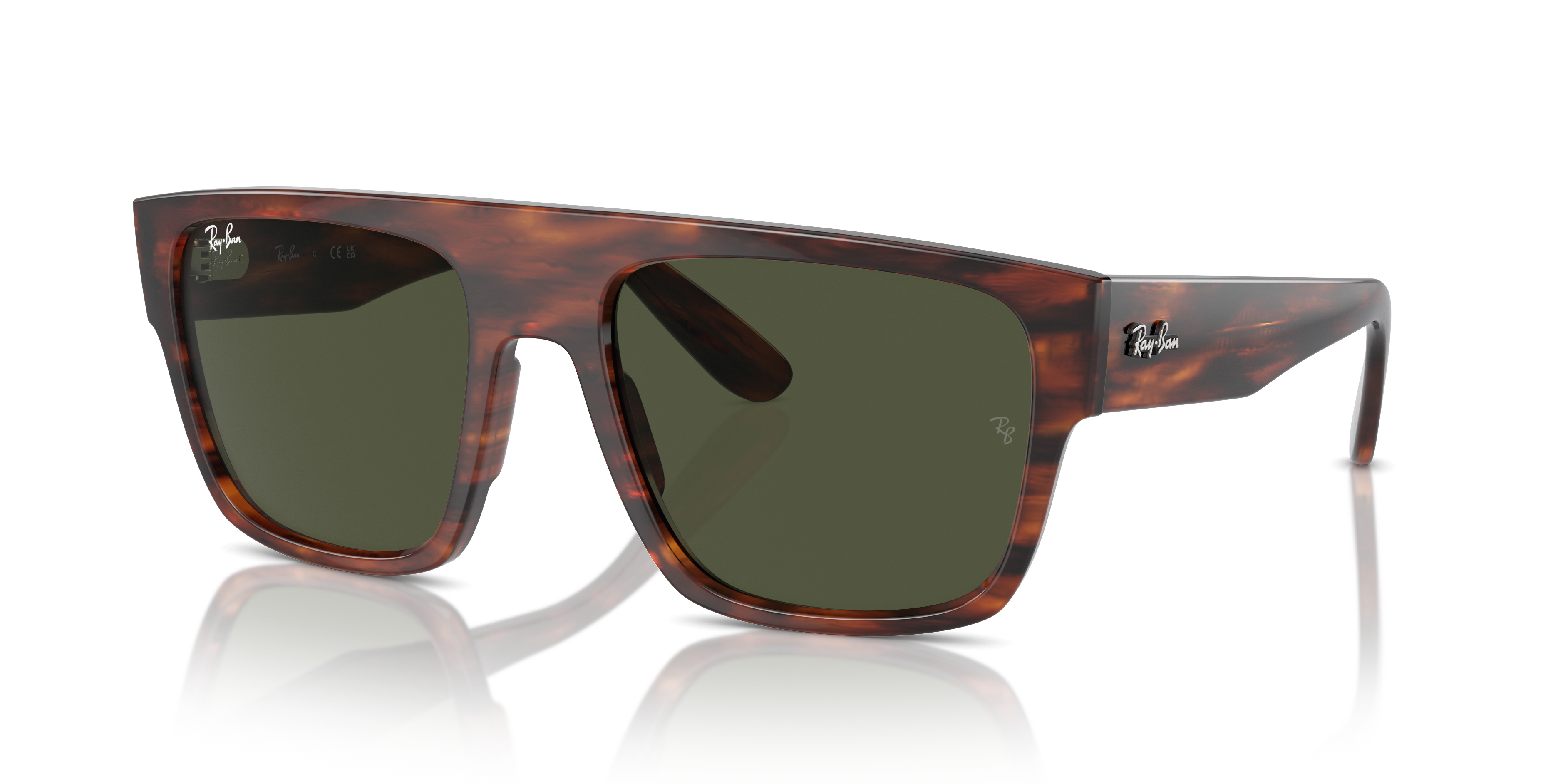 Occhiali da Sole Ray-Ban Drifter Striped Green | Unisex 0RB0360S