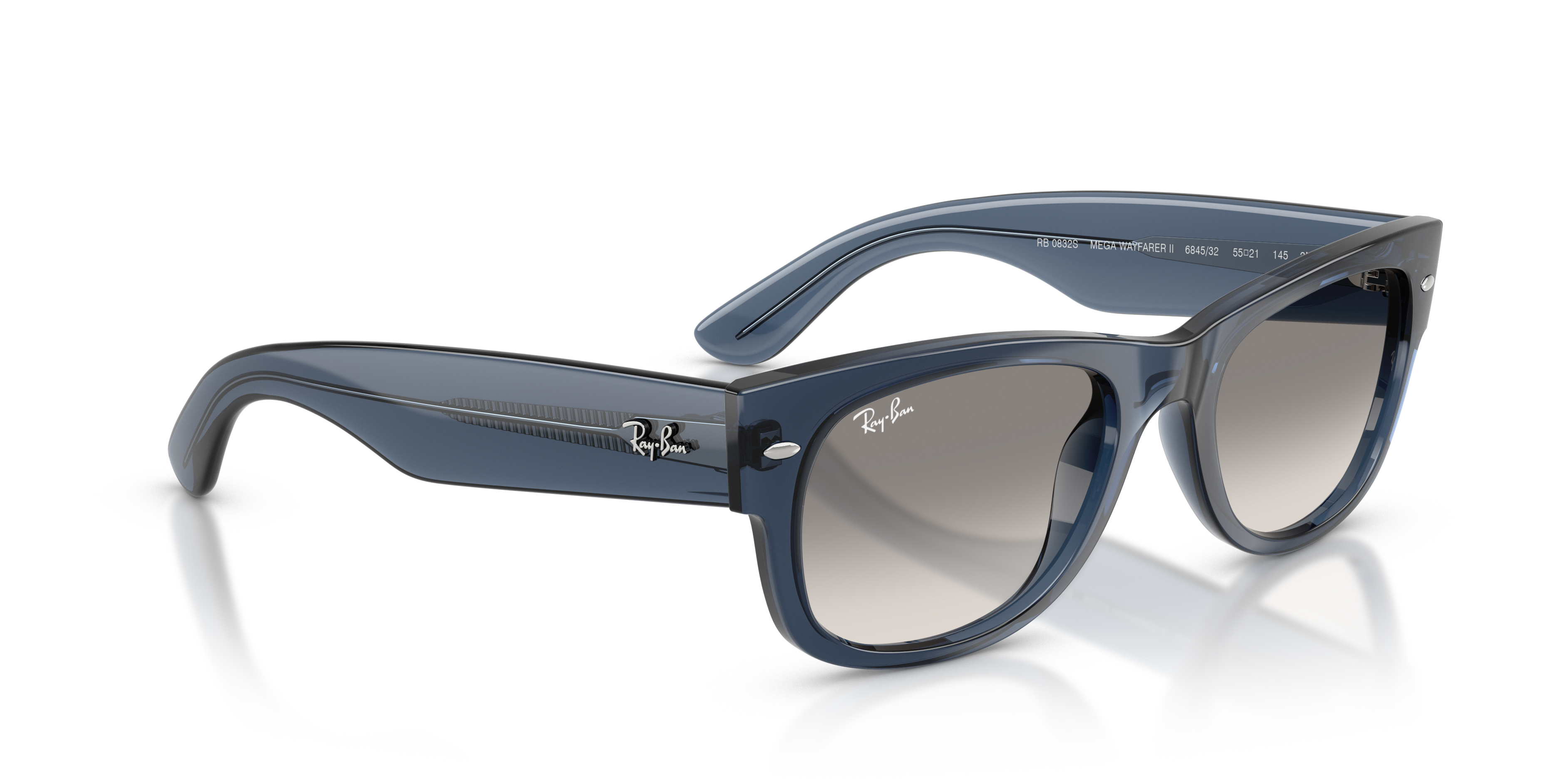 Occhiali da Sole Ray-Ban Mega Wayfarer II Havana - Originali 0RB0832S