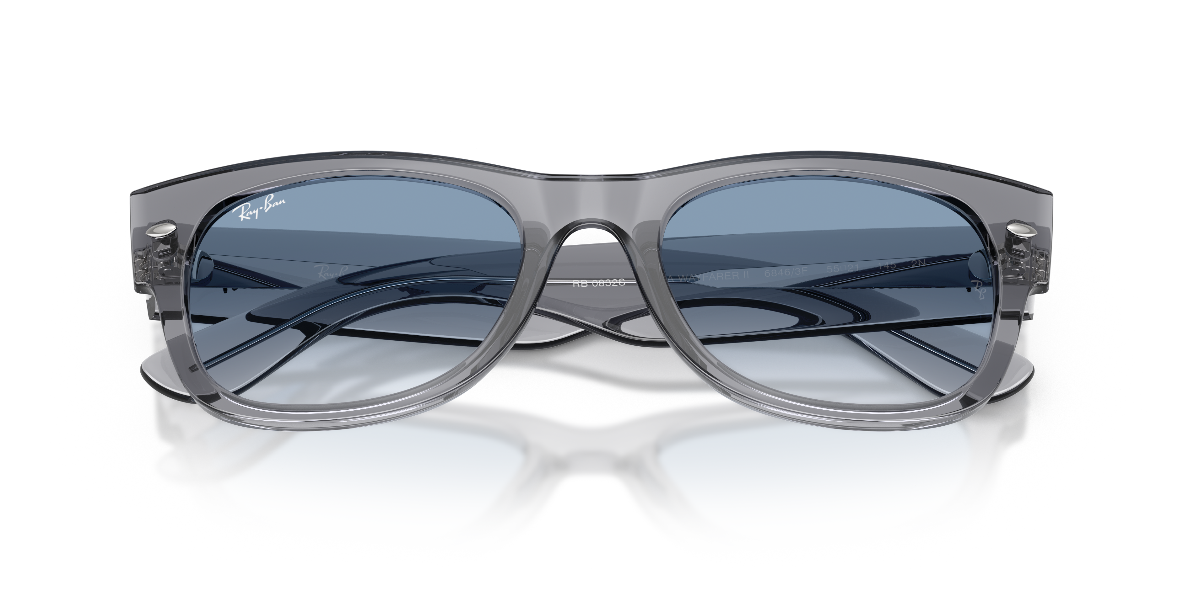 Occhiali da Sole Ray-Ban Mega Wayfarer II Havana - Originali 0RB0832S