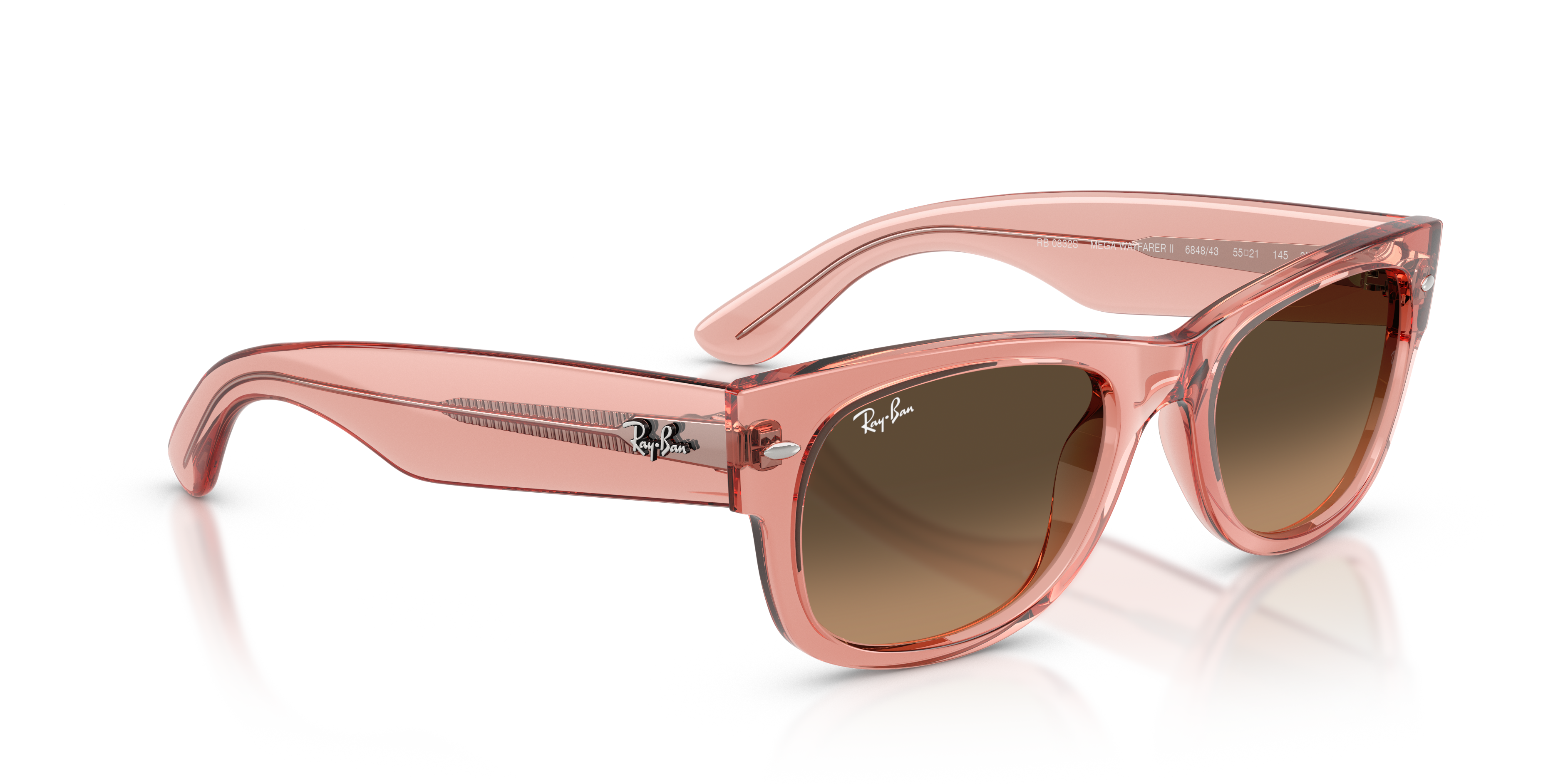 Occhiali da Sole Ray-Ban Mega Wayfarer II Havana - Originali 0RB0832S