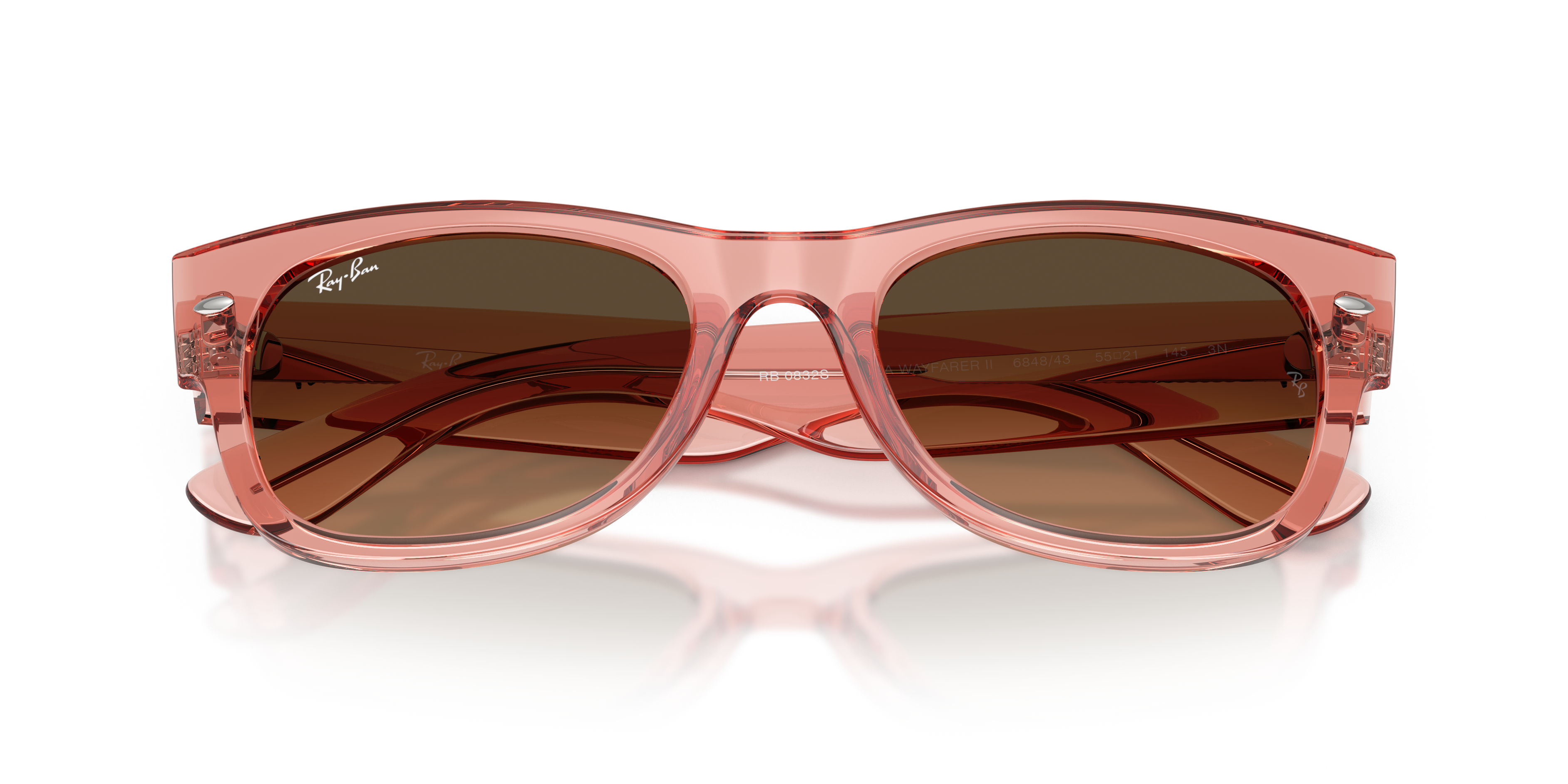 Occhiali da Sole Ray-Ban Mega Wayfarer II Havana - Originali 0RB0832S