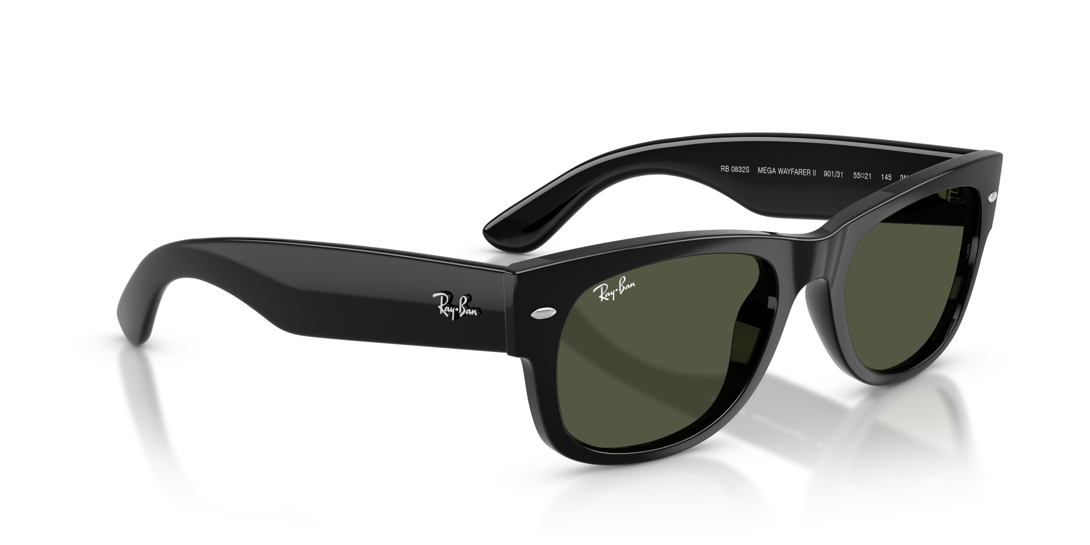 Occhiali da Sole Ray-Ban Mega Wayfarer II Havana - Originali 0RB0832S