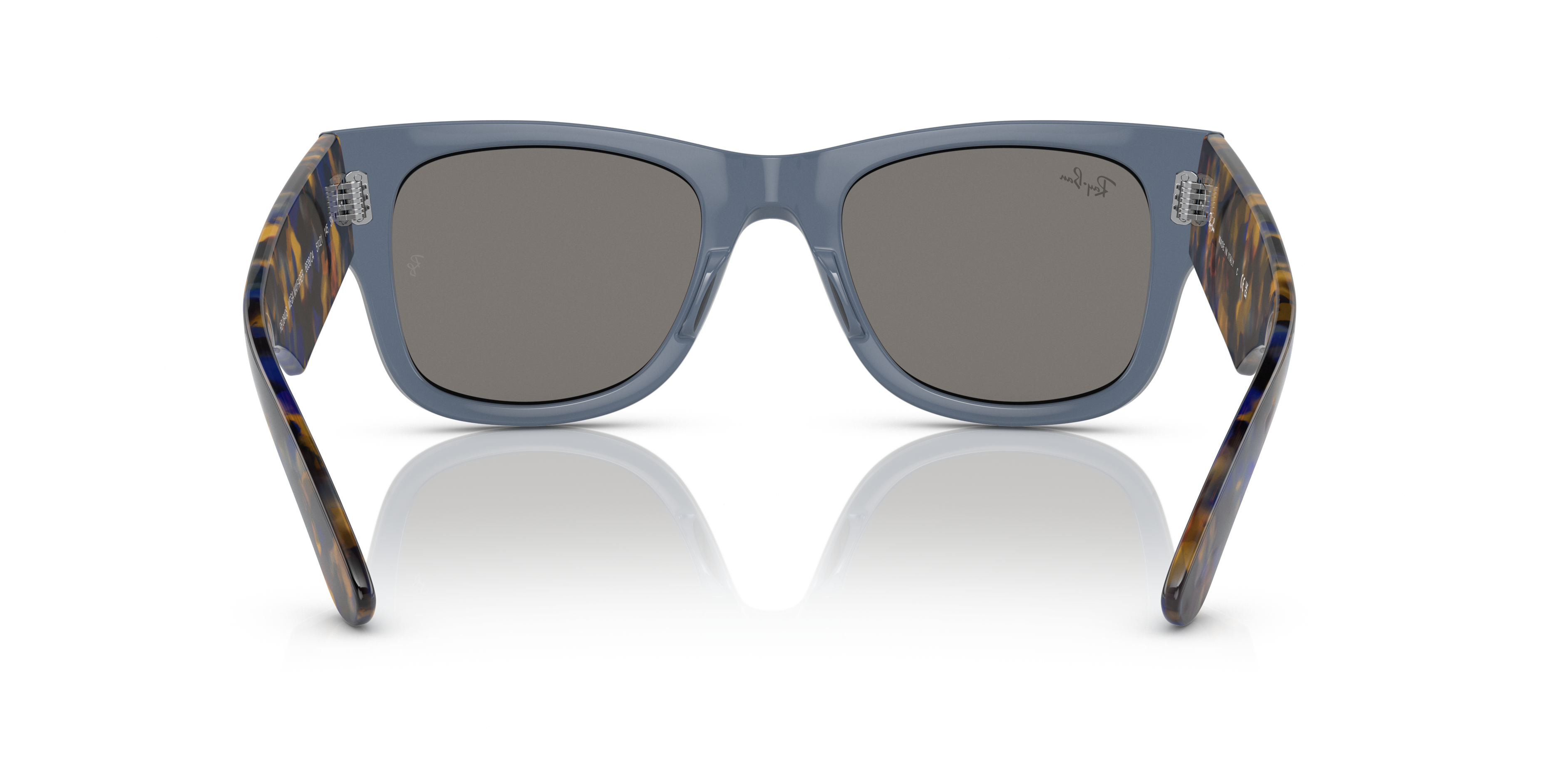 Ray-Ban Mega Wayfarer Marrone Trasparente - Occhiali da Sole Unisex