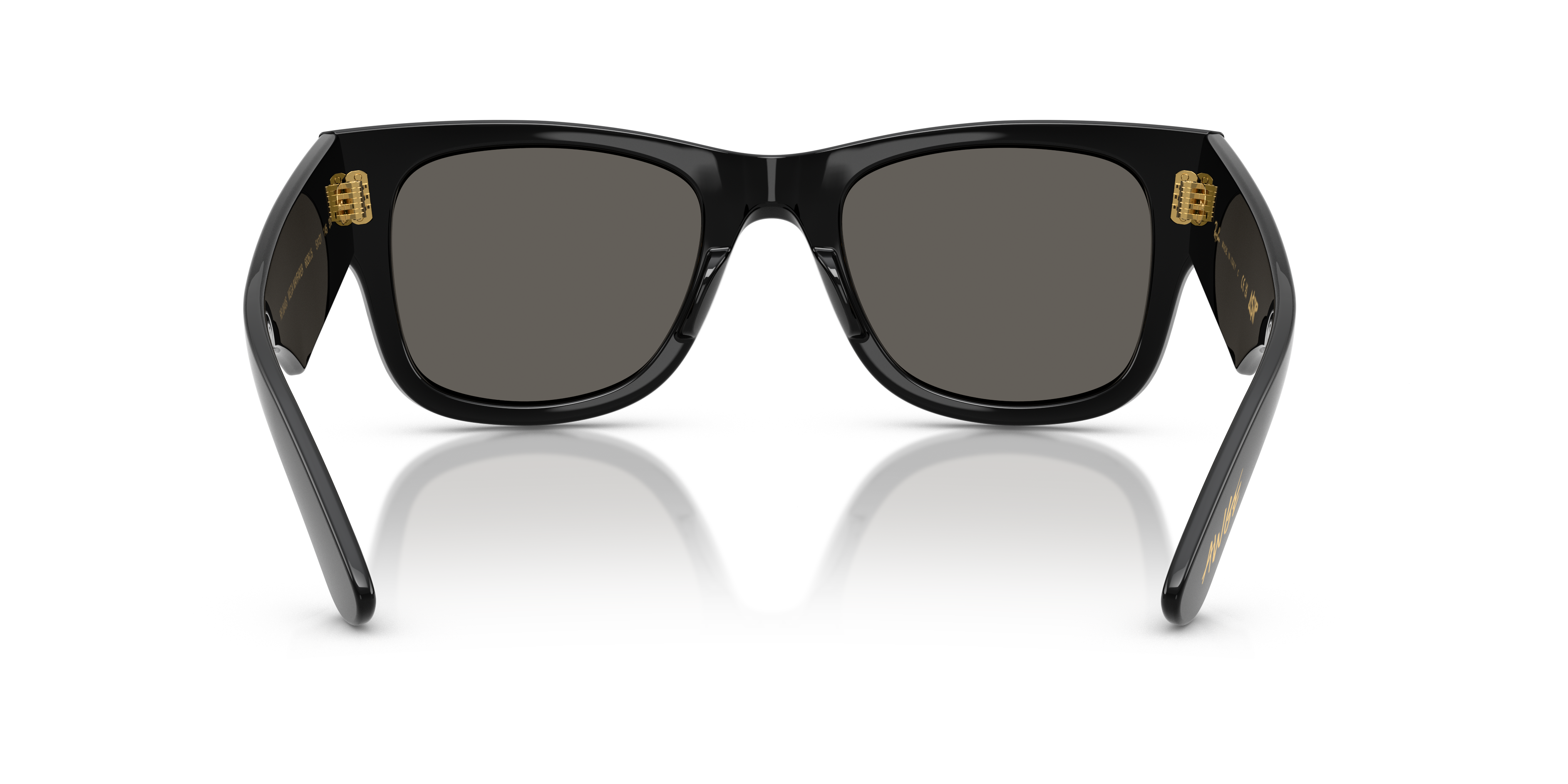 Ray-Ban Mega Wayfarer Marrone Trasparente - Occhiali da Sole Unisex